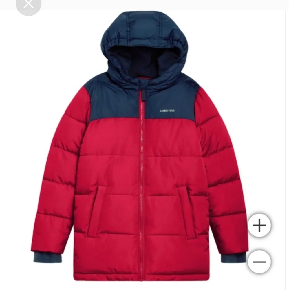 Land's End Hooded Youth Parka Jacket nwt